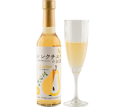 写真：ル レクチェのお酒 300㎖
